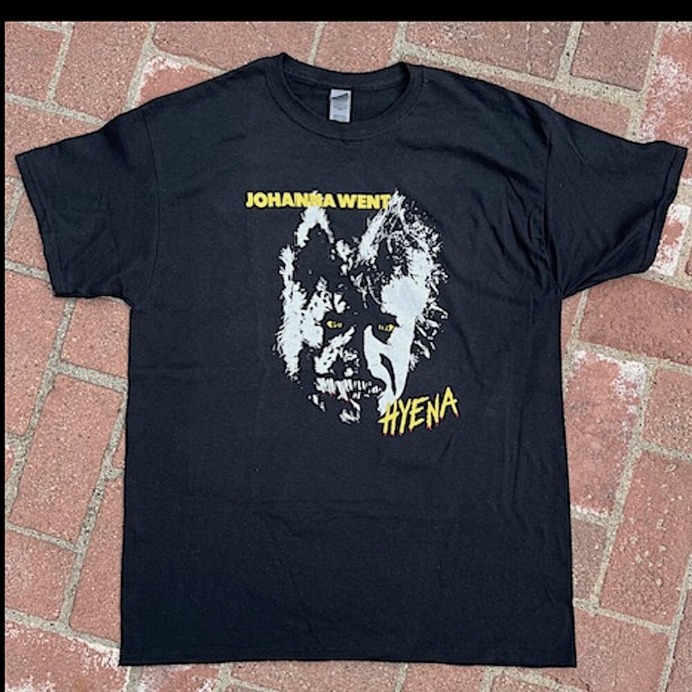 Johanna Went HYENA T-SHIRT PUNK PERFORMANCE ARTIST Men L